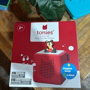 Tonies Red Starter Set with Playtime Songs